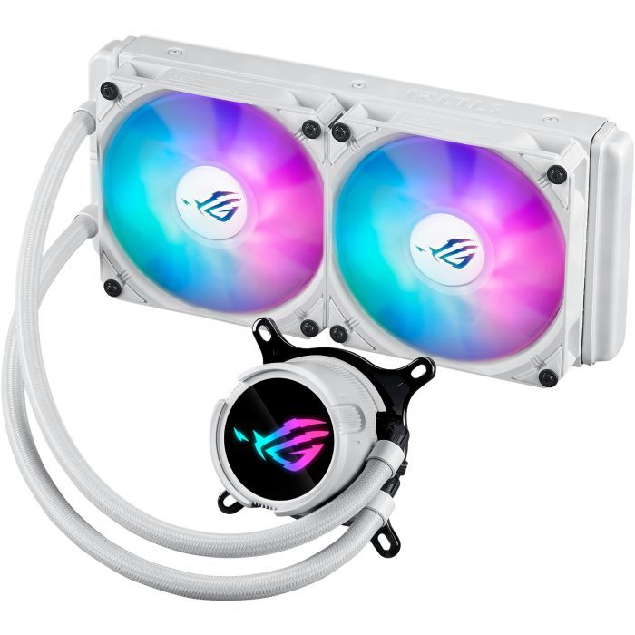 Система жидкостного охлаждения ASUS ROG Strix LC III 240 ARGB WHT (90RC00S2-M0UAY0) изображение 3