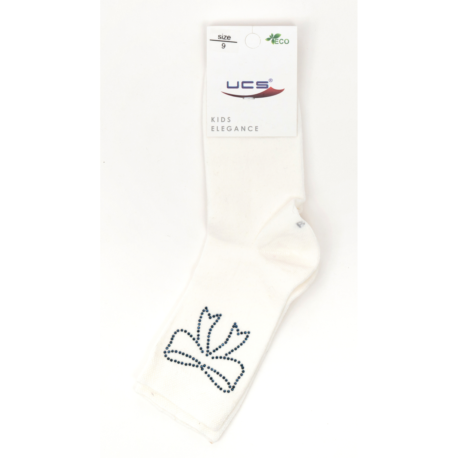 Шкарпетки дитячі UCS Socks з бантиком (M0C0102-0908-9G-beige) зображення 3