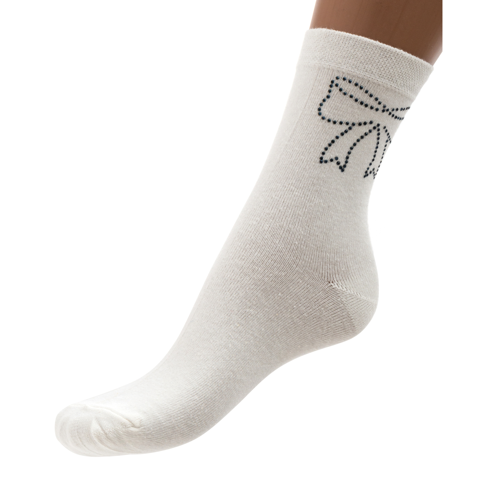 Шкарпетки дитячі UCS Socks з метеликами (M0C0102-0908-9G-white)