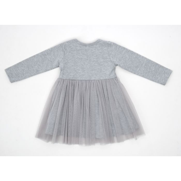Плаття дитяче Breeze з фатиновою спідницею (19609-92G-gray) зображення 2