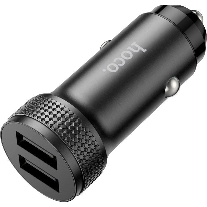 Зарядний пристрій HOCO Z49 Level 2xUSB Black (6931474795601)