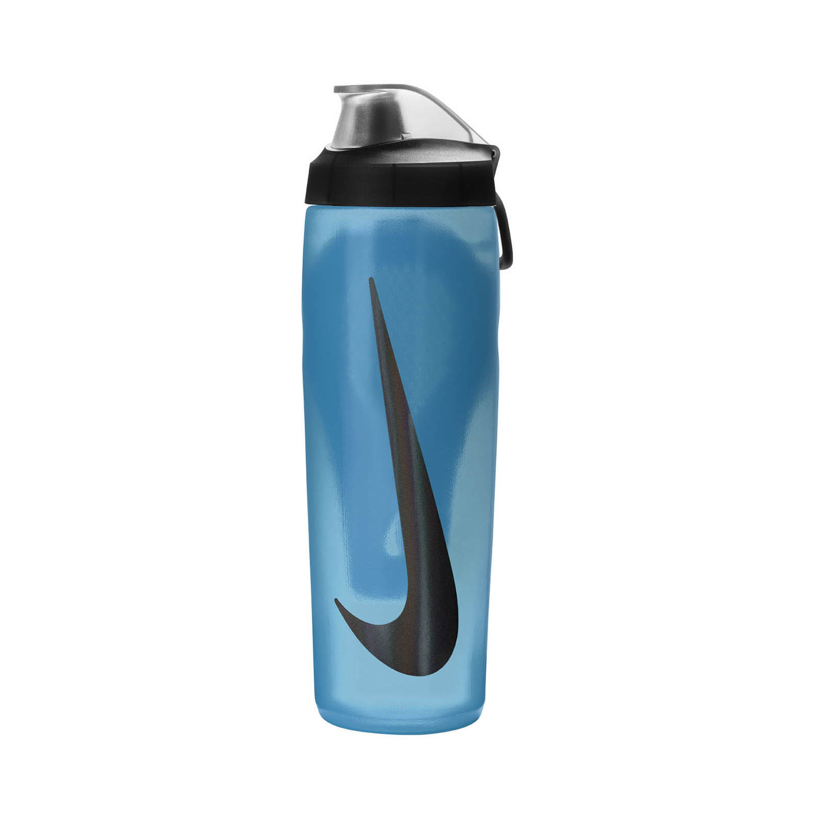 Пляшка для води Nike Refuel Bottle Locking Lid 24 OZ синій, чорний 709 мл N.100.7668.420.24 (887791745309)