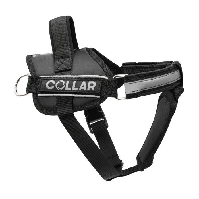 Шлея для собак Dog Extreme Police N1 35-45 см чорна (07041) зображення 2