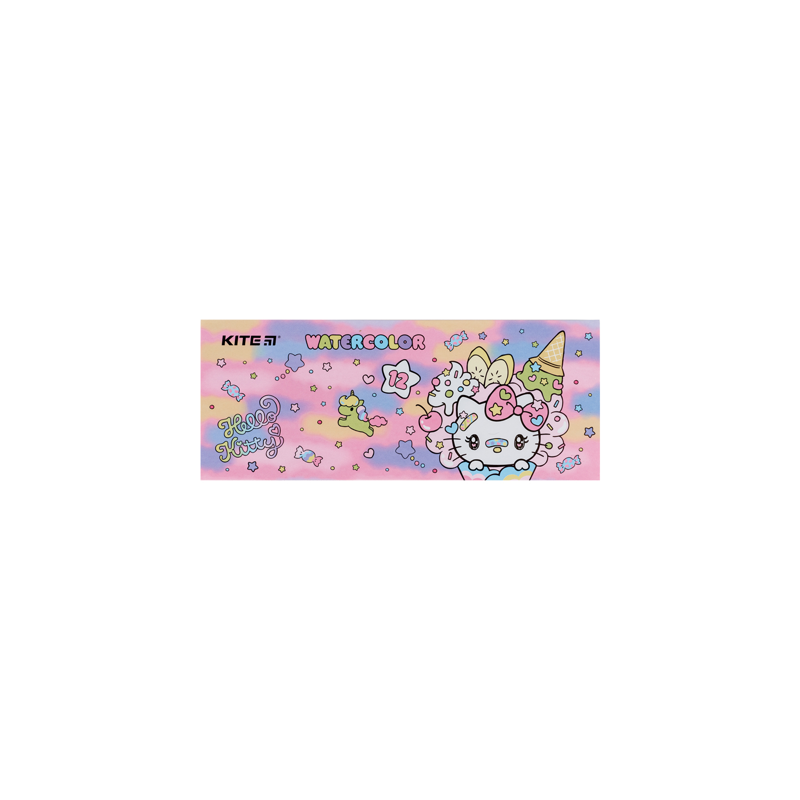 Акварельные краски Kite Hello Kitty, 12 цветов (HK23-041)