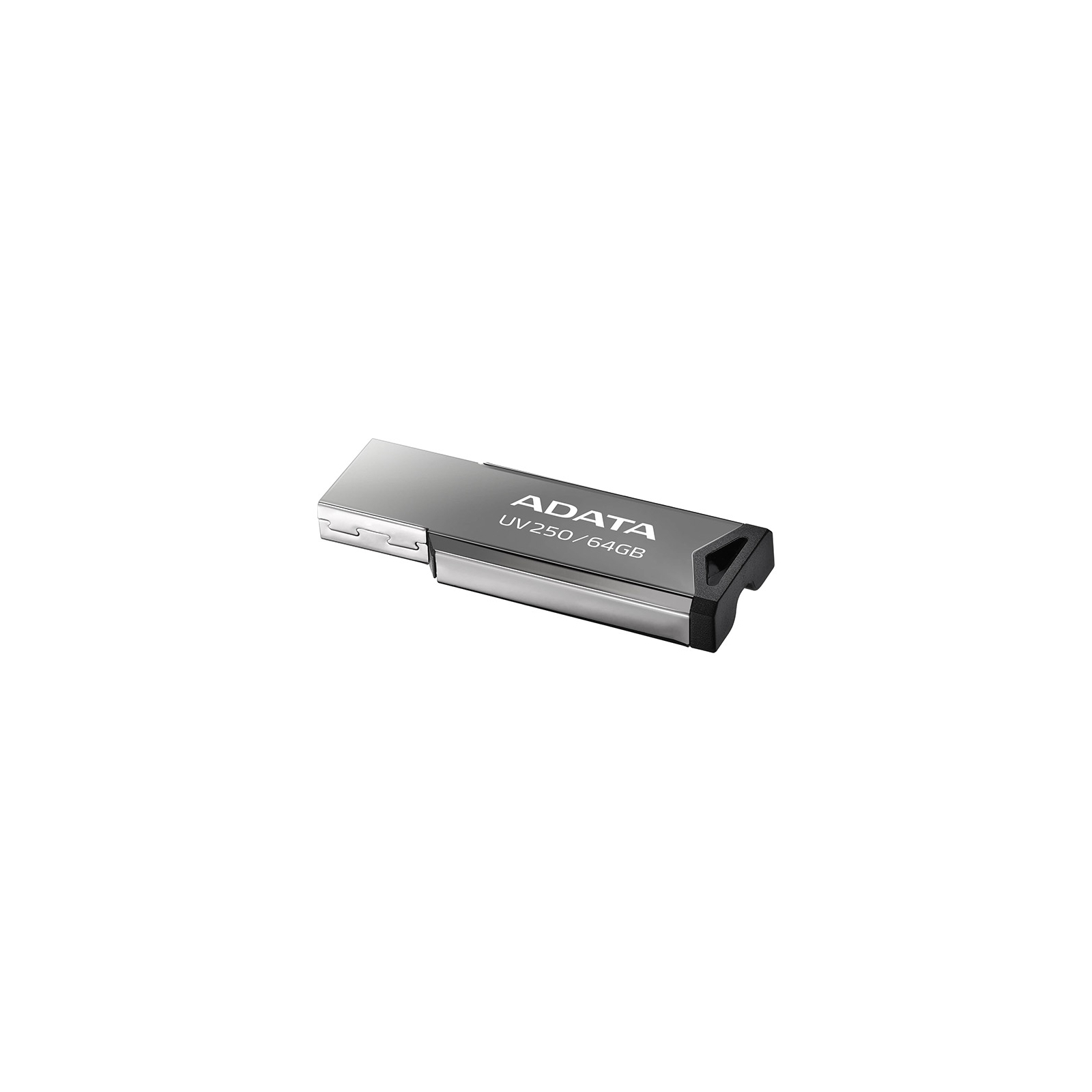 USB флеш накопитель ADATA 64GB AUV 250 Black USB 2.0 (AUV250-64G-RBK) изображение 2