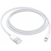 Photos - Cable (video, audio, USB) Apple Дата кабель Lightning to USB 1.0m Model A1480   MUQW3ZM/A (MUQW3ZM/A)
