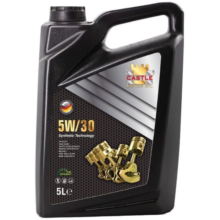 Моторное масло CASTLE MOTOR OILS 5W30 5л