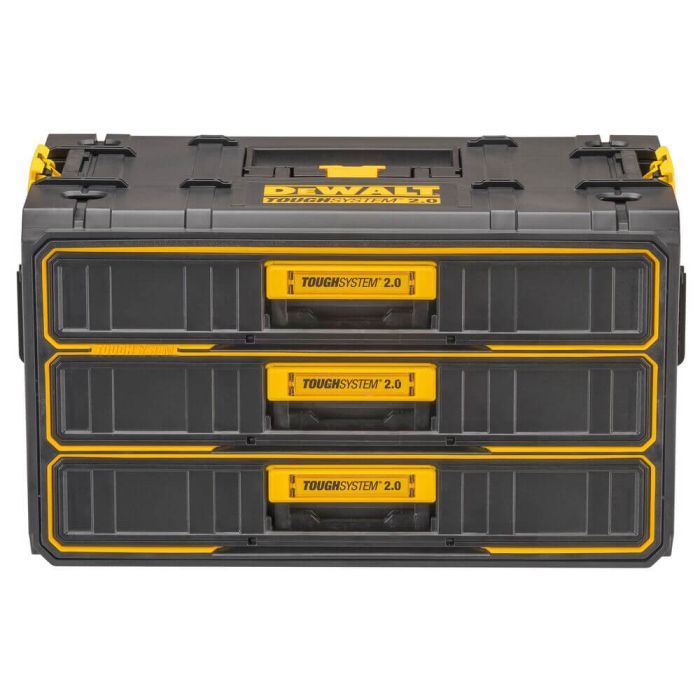 Ящик для інструментів DeWALT TOUGHSYSTEM 2.0, 555х355х305 мм., модуль на 3 ящики (DWST08330-1)