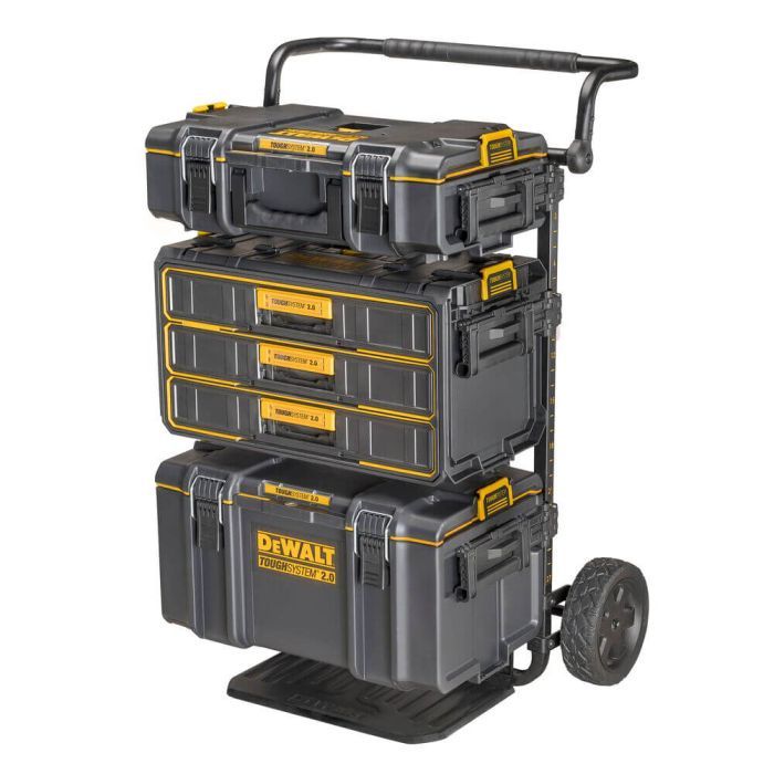 Ящик для інструментів DeWALT TOUGHSYSTEM 2.0, 555х355х305 мм., модуль на 3 ящики (DWST08330-1) зображення 7