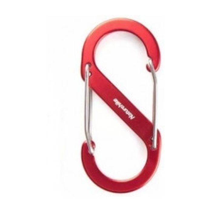 Карабин туристический Naturehike S-type NH20GS004, 5см, червоний (6927595747117)