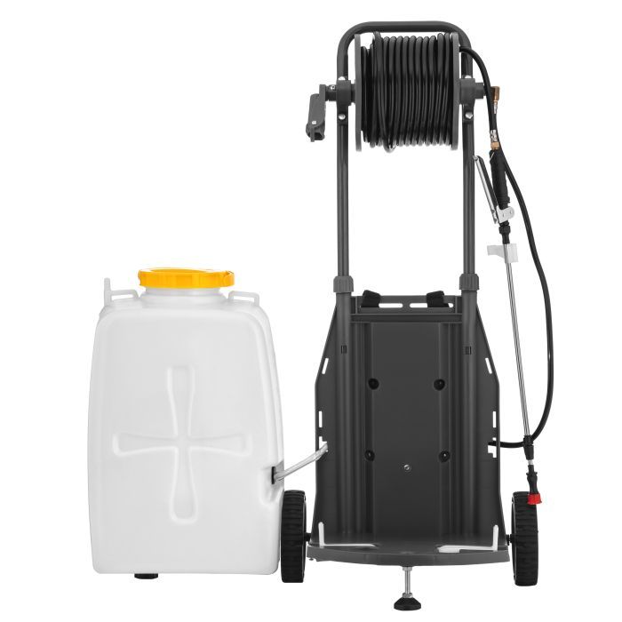 Опрыскиватель 2E AquaSpray 40LRC 40л, 12В, 1х12Ah, 7бар, 2.9л/мин, шланг 30м, на колесах (2E-40LWBS30) изображение 6