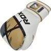 Боксерские перчатки RDX F7 Ego Golden 12 унцій (BGR-F7GL-12oz) изображение 4