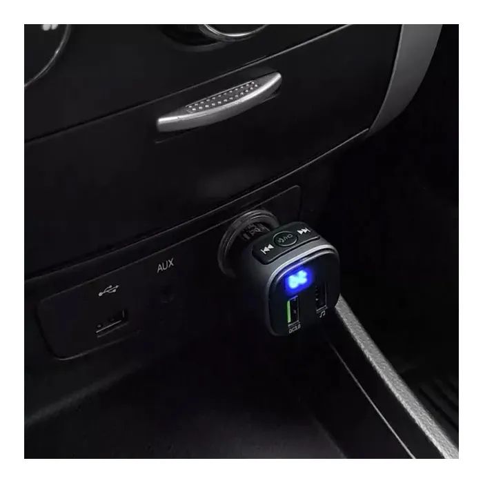 FM модулятор HOCO E67, Black, Box зображення 11