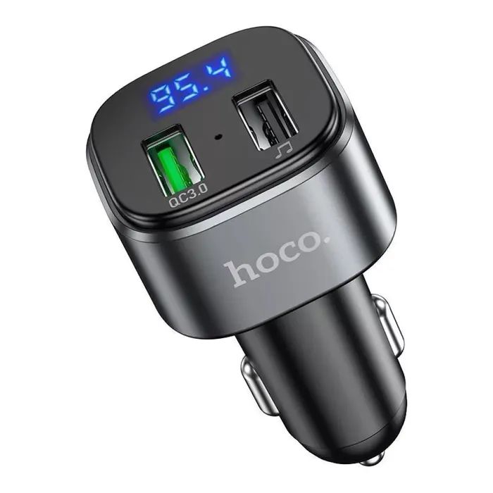 FM модулятор HOCO E67, Black, Box зображення 4