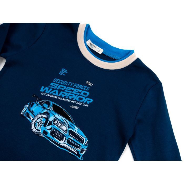 Кофта дитяча Breeze з машиною (19757-116B-blue) зображення 3