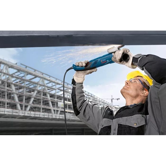 Шліфувальна машина Bosch GWS 18-150 L 150мм, 1800Вт, 10000об/хв, 2.6кг (0.601.7A5.000) зображення 6