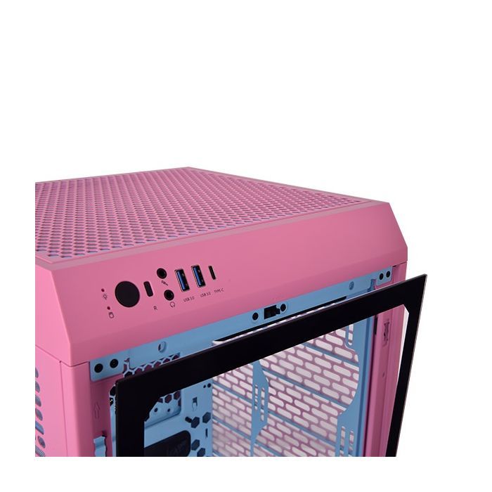 Корпус ThermalTake The Tower 200 Bubble Pink (CA-1X9-00SAWN-00) изображение 5