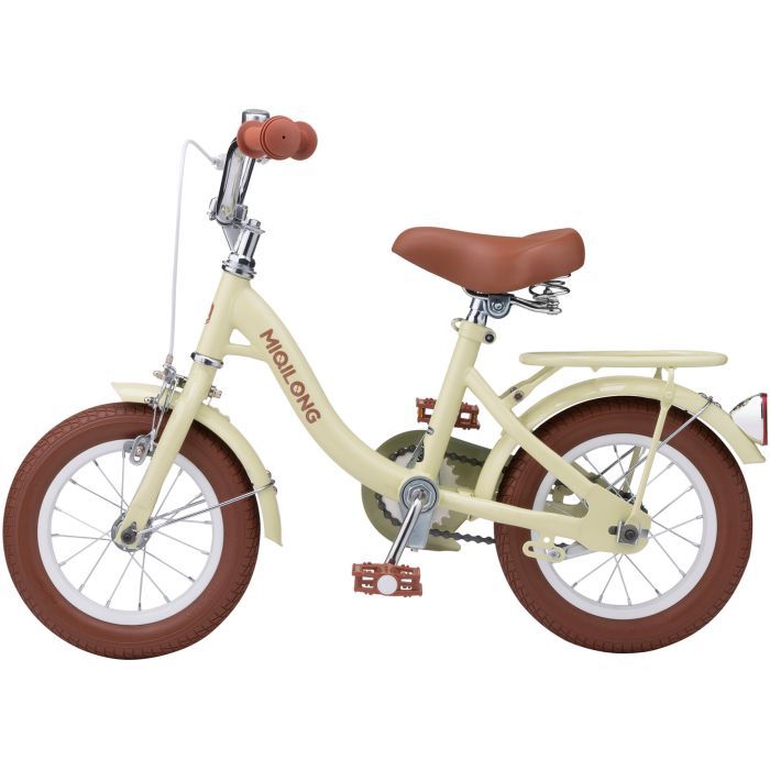 Детский велосипед Miqilong LS 12" бежевый (RBB-LS12-BEIGE) изображение 3
