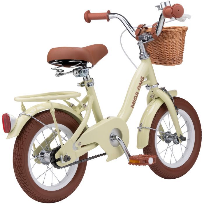 Детский велосипед Miqilong LS 12" бежевый (RBB-LS12-BEIGE) изображение 6