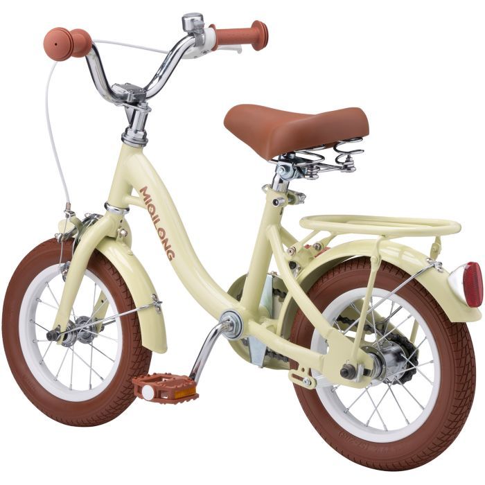 Детский велосипед Miqilong LS 12" бежевый (RBB-LS12-BEIGE) изображение 7