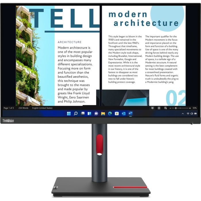 Монитор Lenovo P24h-30 (63B3GAT6UA)