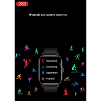 Смарт-часы XO J2 Sport Black (XO-J2-BK) изображение 6