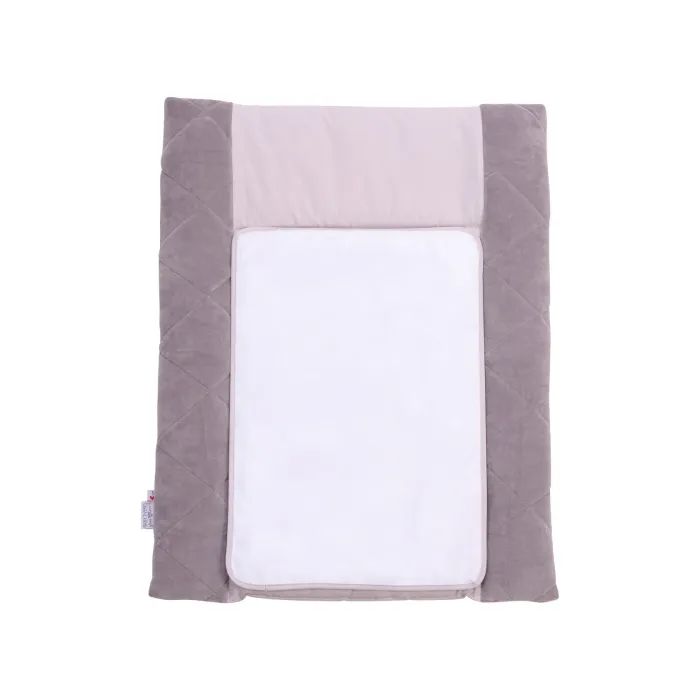 Пеленальный матрасик Верес Velour Taup grey 50х70 см (429.010)