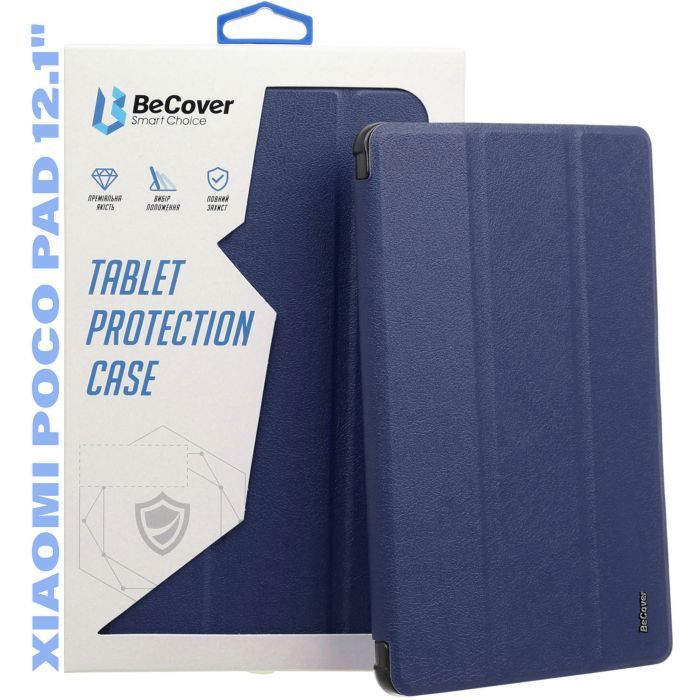 Чехол для планшета BeCover Smart Case Xiaomi Poco Pad 12.1" Light Blue (711560)