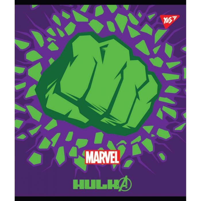 Зошит Yes А5 Marvel Hero Shields 12 аркушів лінія (765175) зображення 4