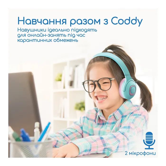 Наушники Promate Coddy Aqua (coddy.aqua) изображение 3