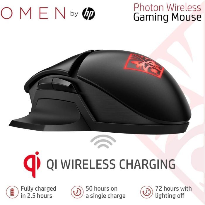 Мышка HP OMEN Photon RGB Wireless Black (6CL96AA) изображение 2