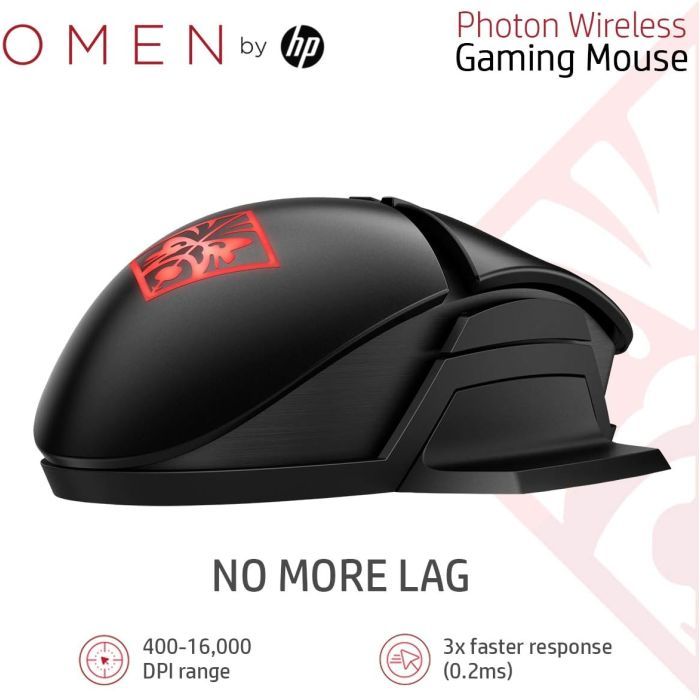 Мышка HP OMEN Photon RGB Wireless Black (6CL96AA) изображение 3