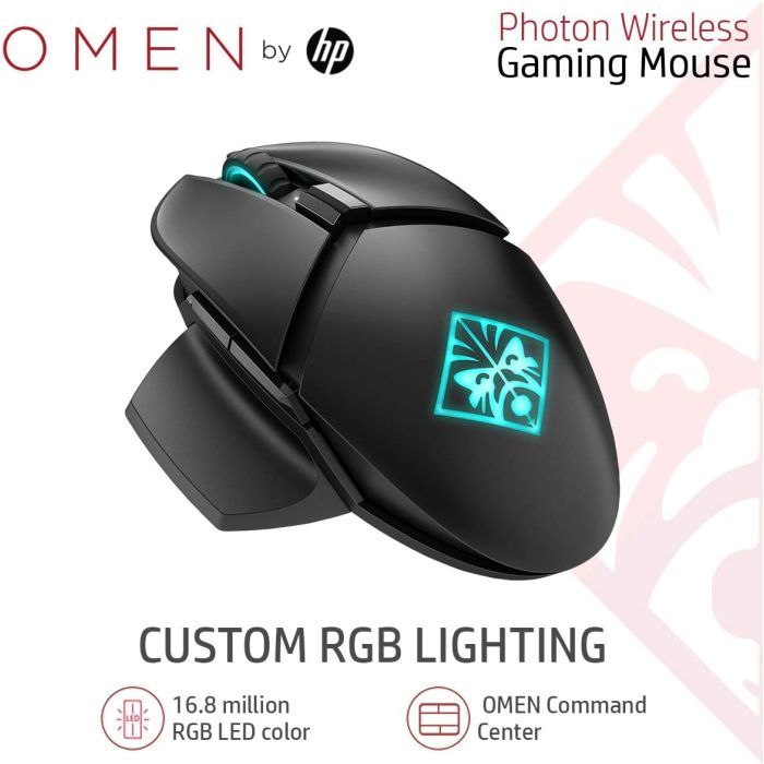 Мышка HP OMEN Photon RGB Wireless Black (6CL96AA) изображение 4
