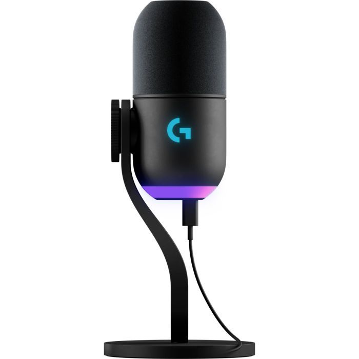 Микрофон Logitech Yeti GX Dynamic RGB Gaming Mic with Lightsync Black (988-000569) изображение 2