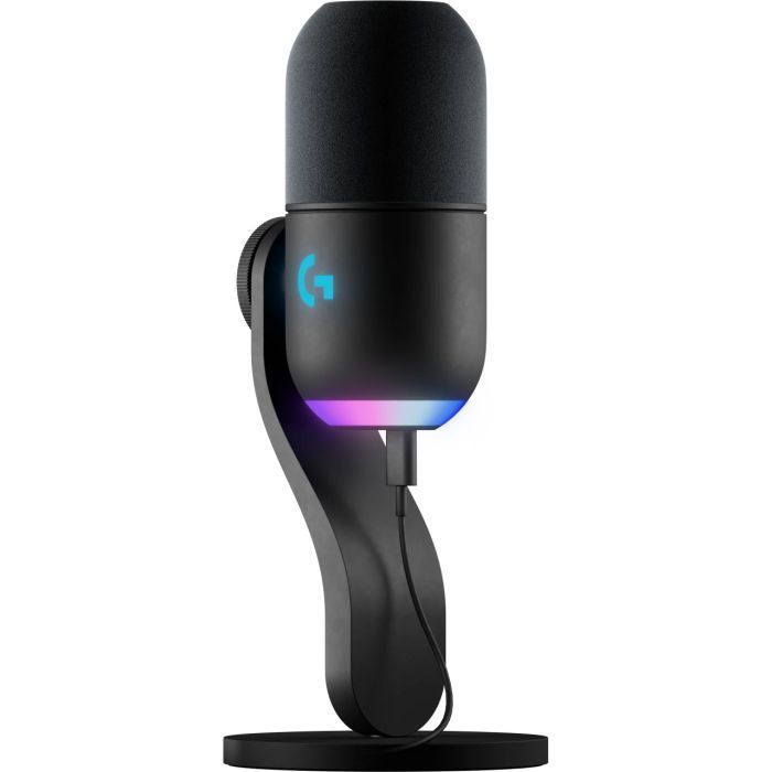 Микрофон Logitech Yeti GX Dynamic RGB Gaming Mic with Lightsync Black (988-000569) изображение 3