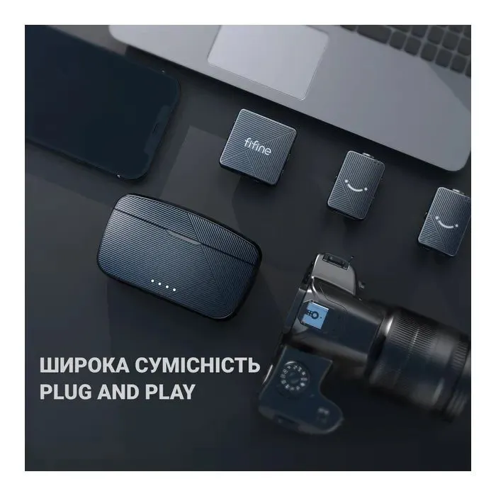 Микрофон Fifine M9 Black (M9) изображение 12