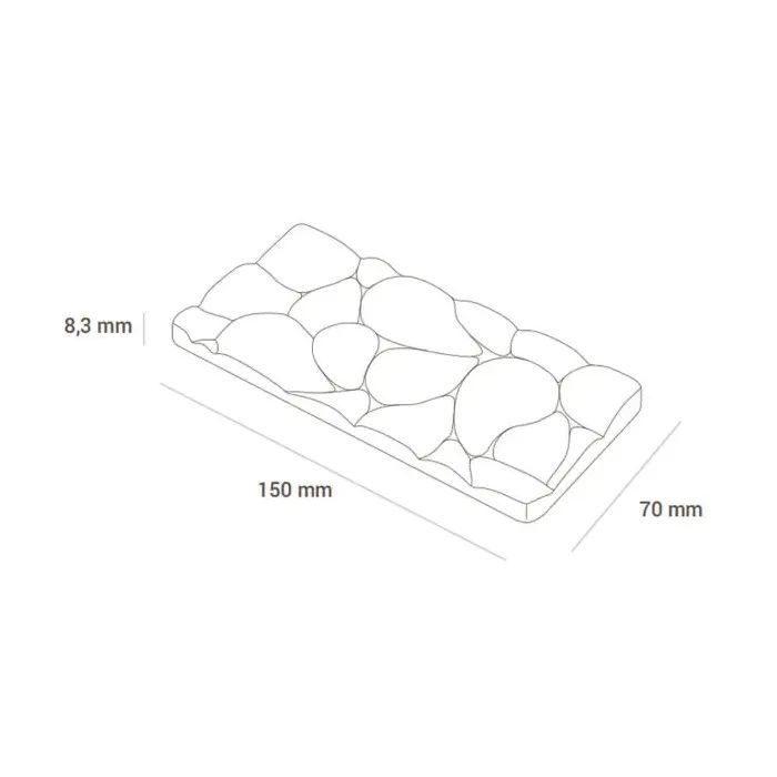Форма для шоколаду Silikomart Goccia P 41х29 h14 мм 24 шт (CH007) зображення 3