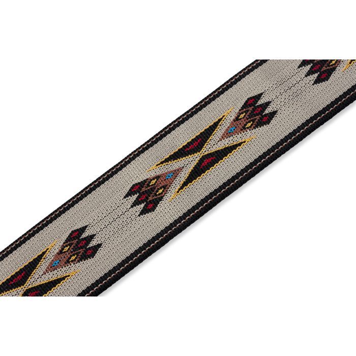 Ремінь для гітари Levy's Print Series Guitar Strap Southwest (MSSN80-TAN) зображення 4