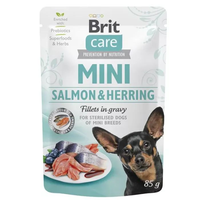Влажный корм для собак Brit Care Mini для взрослых собак миниатюрных пород (8595602560349)