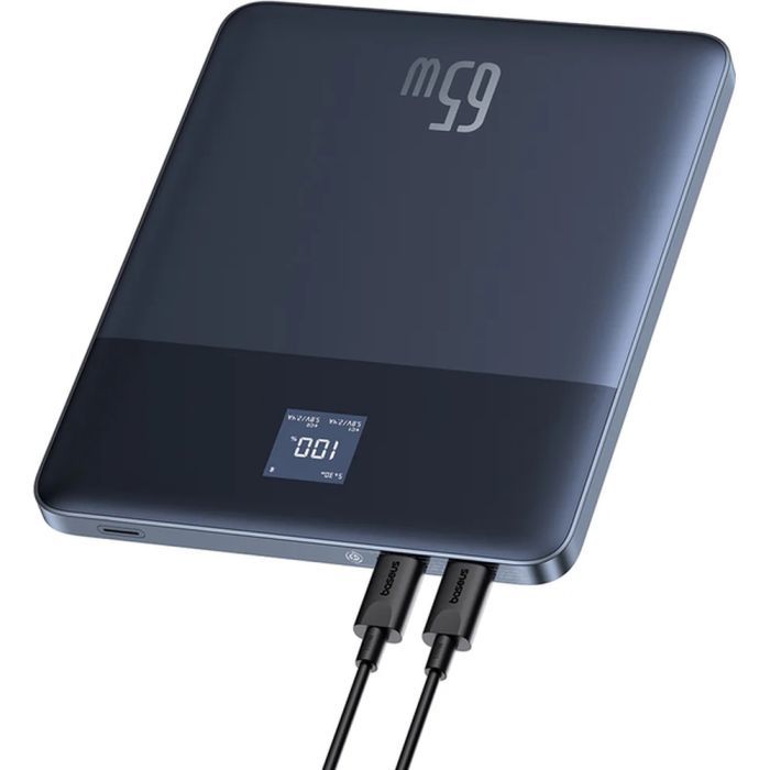 Батарея універсальна Baseus Blade2 Ultra 12000mAh 65W, Galaxy Silver (P10063800S12-00 / PPBLD2-65) зображення 6