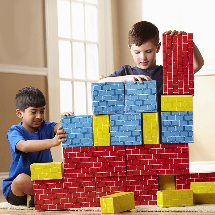 Кубики Melissa&Doug Набор картонных блоков, 24 штуки (MD2783) изображение 8