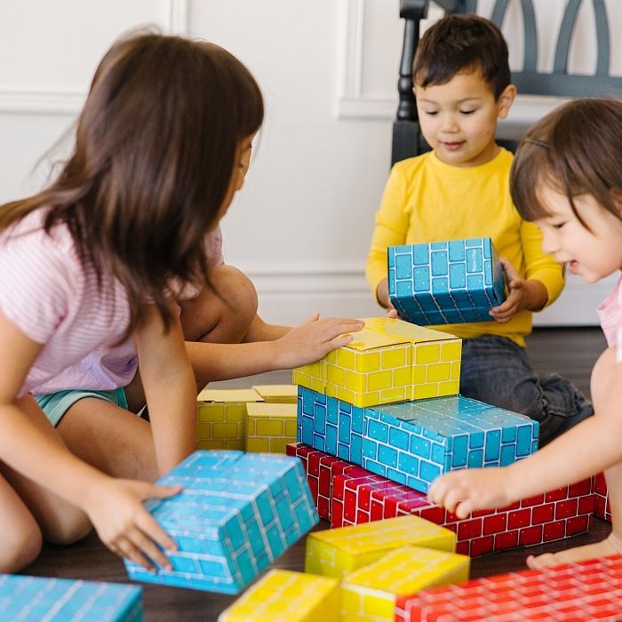 Кубики Melissa&Doug Набор картонных блоков, 24 штуки (MD2783) изображение 9