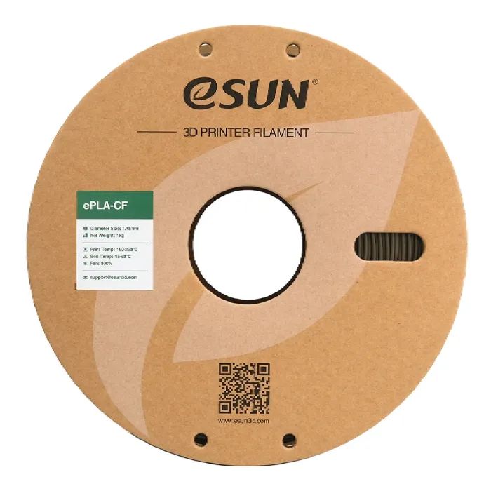 Пластик для 3D-принтера eSUN ePLA-CF, 1,75мм, 1кг, brown (ePLA-CF-P175C1) зображення 4