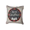 Наволочка Прованс декоративная Мегу Cristmas серая 45х45 (031692)