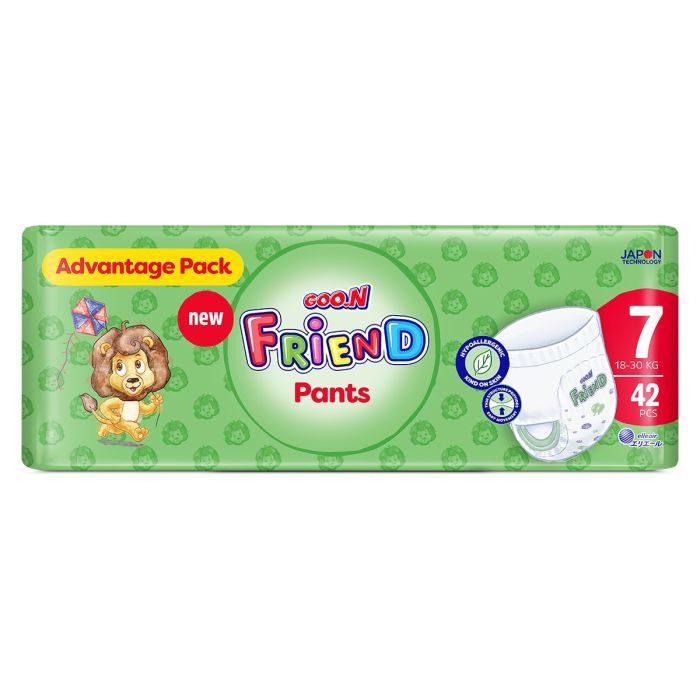 Подгузники GOO.N Friend Трусики 18-30 кг Размер 7 42 шт (F1010117-007)