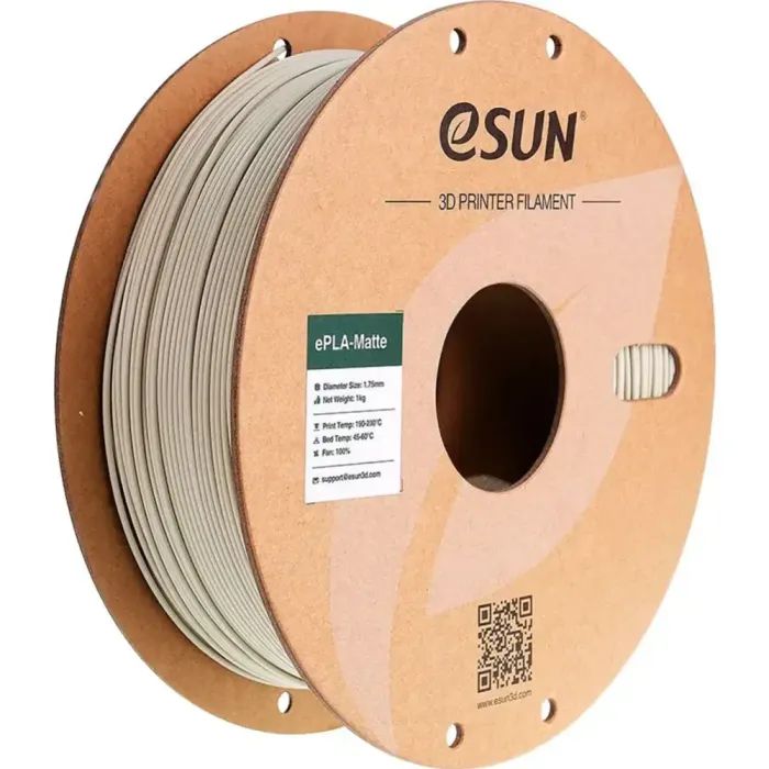 Пластик для 3D-принтера eSUN ePLA-Matte 1кг, 1.75мм, light khaki (ePLA-Matte-P175LK1)
