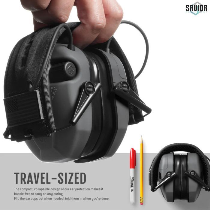 Наушники для стрельбы Savior Apollo Black (EM-APPOLO-BLACK) изображение 5