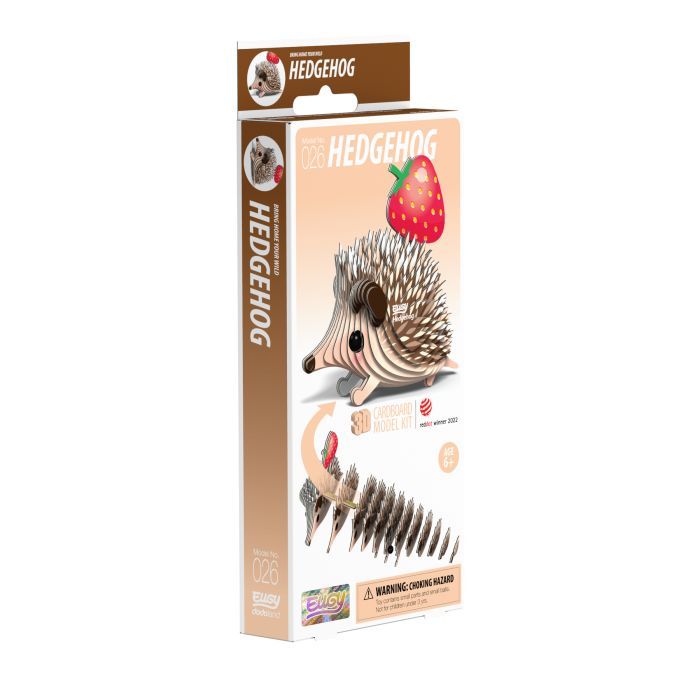 Пазл Eugy 3D Зоопарк Їжак (XEG-026) зображення 2