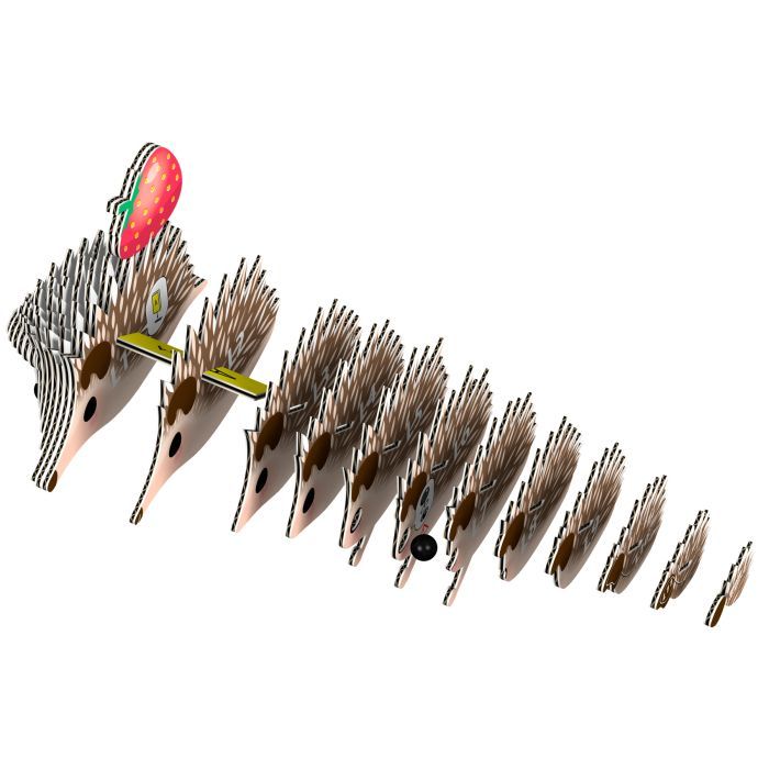 Пазл Eugy 3D Зоопарк Їжак (XEG-026) зображення 3