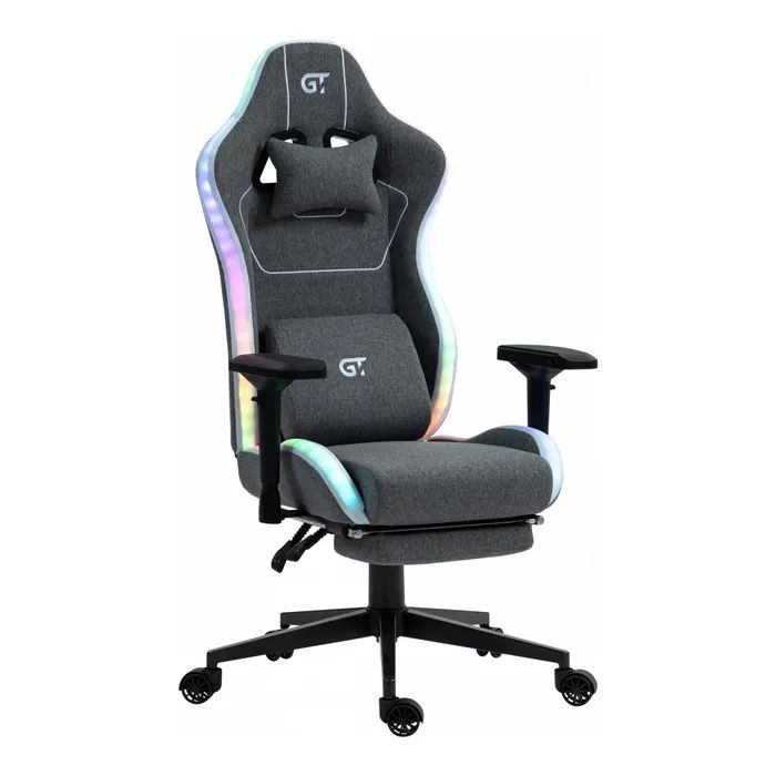 Кресло игровое GT Racer X-2306 Gray (X-2306 Fabric Gray L)